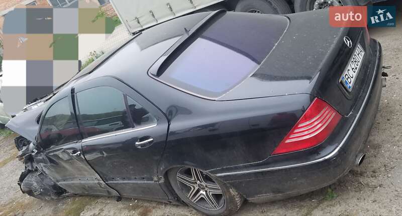 Седан Mercedes-Benz S-Class 2002 в Львові