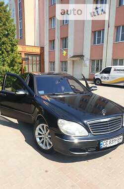 Седан Mercedes-Benz S-Class 2003 в Чернівцях