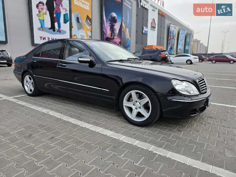 Седан Mercedes-Benz S-Class 2002 в Одесі