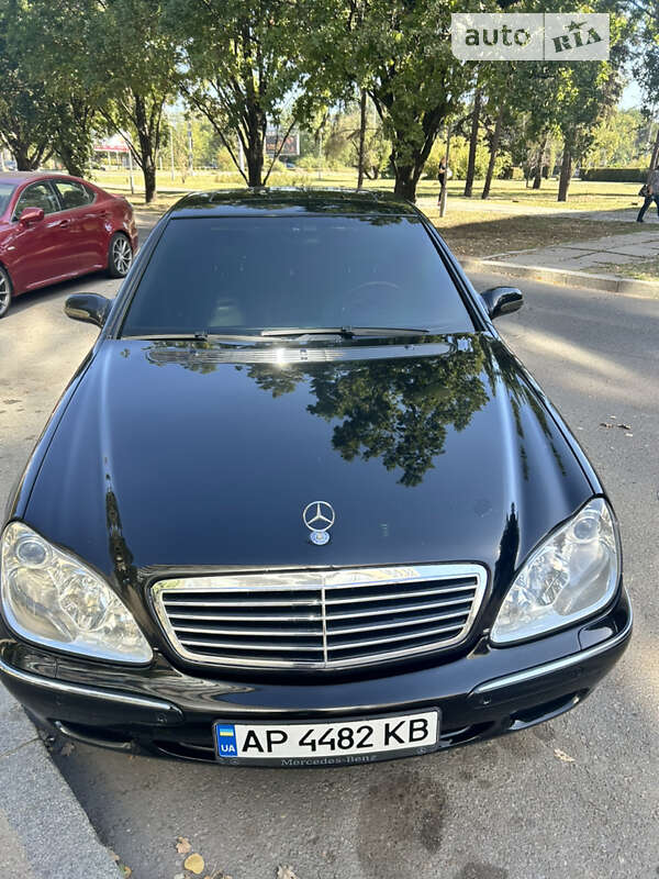 Седан Mercedes-Benz S-Class 2001 в Запорожье