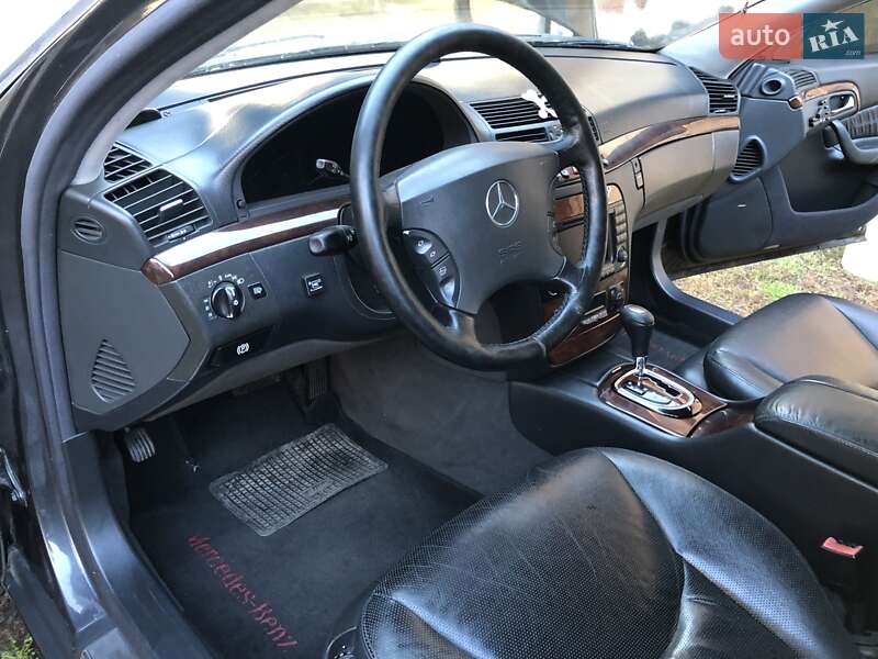 Седан Mercedes-Benz S-Class 2001 в Глевахе фото 11 Седан Mercedes-Benz S-Class 2001 в Глевахе