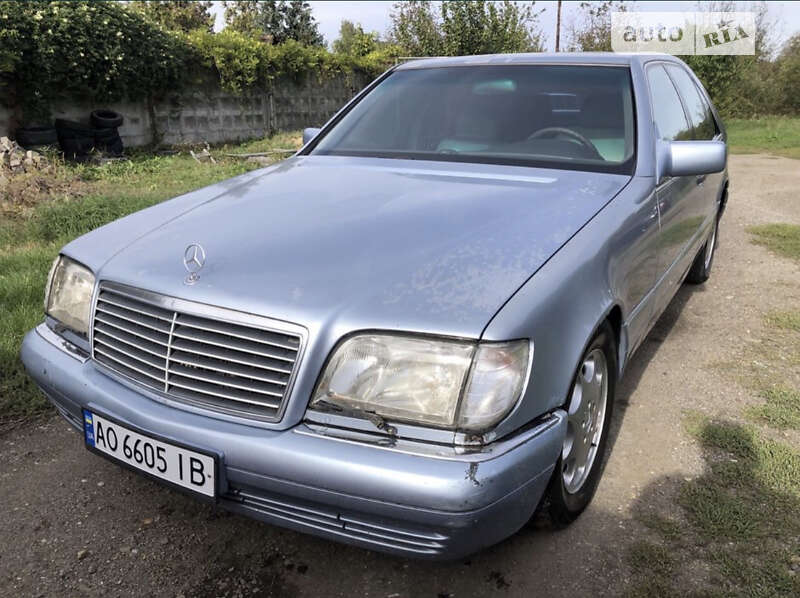 Седан Mercedes-Benz S-Class 1994 в Береговому фото 2 Седан Mercedes-Benz S-Class 1994 в Береговому
