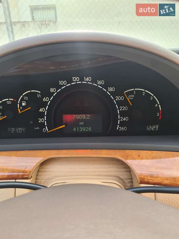 Седан Mercedes-Benz S-Class 2000 в Львове