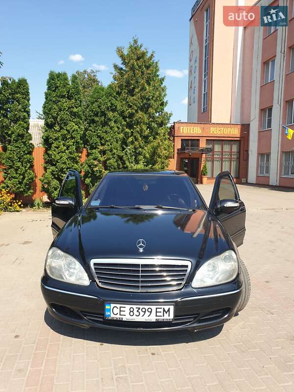 Седан Mercedes-Benz S-Class 2003 в Чернівцях