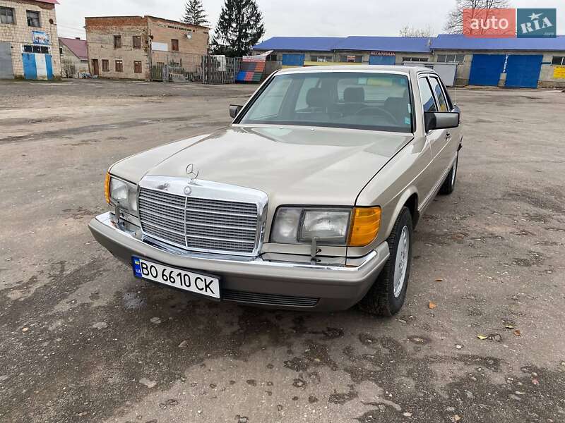 Седан Mercedes-Benz S-Class 1988 в Тернополі