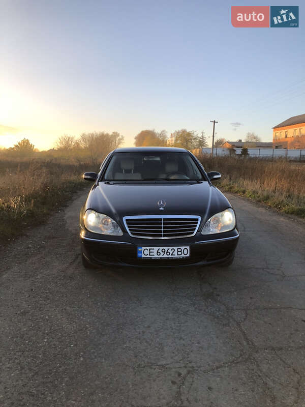 Седан Mercedes-Benz S-Class 2004 в Черновцах