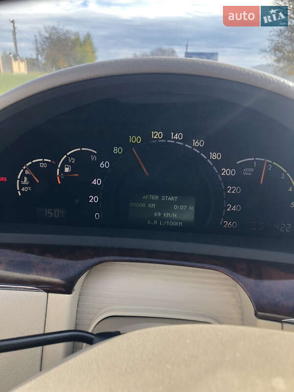 Седан Mercedes-Benz S-Class 2004 в Черновцах