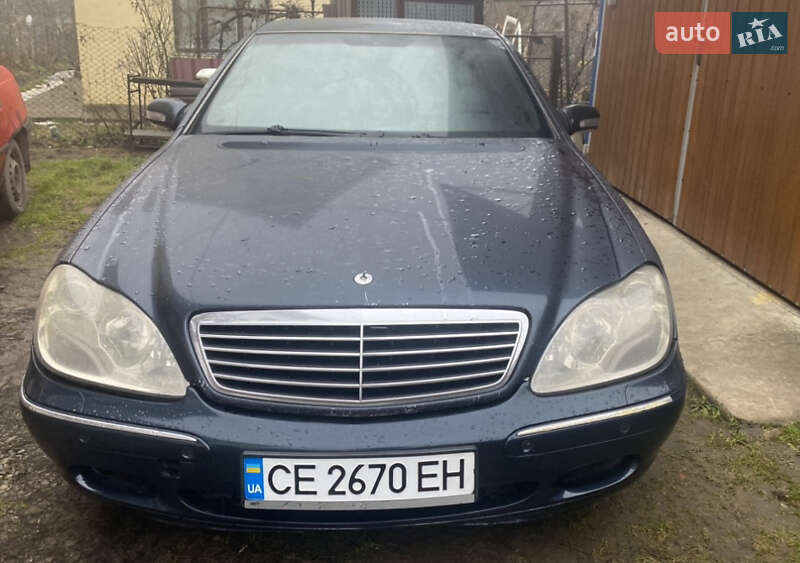 Седан Mercedes-Benz S-Class 2001 в 