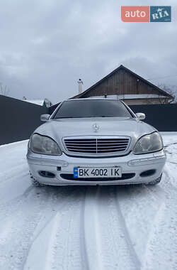 Седан Mercedes-Benz S-Class 2000 в 