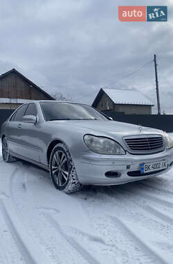 Седан Mercedes-Benz S-Class 2000 в 