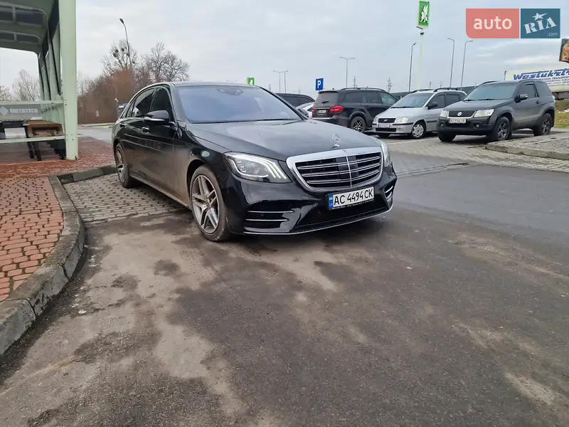 Седан Mercedes-Benz S-Class 2019 в 