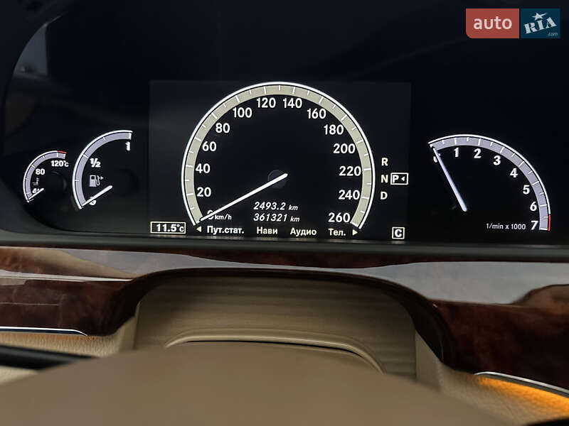 Седан Mercedes-Benz S-Class 2009 в Львове