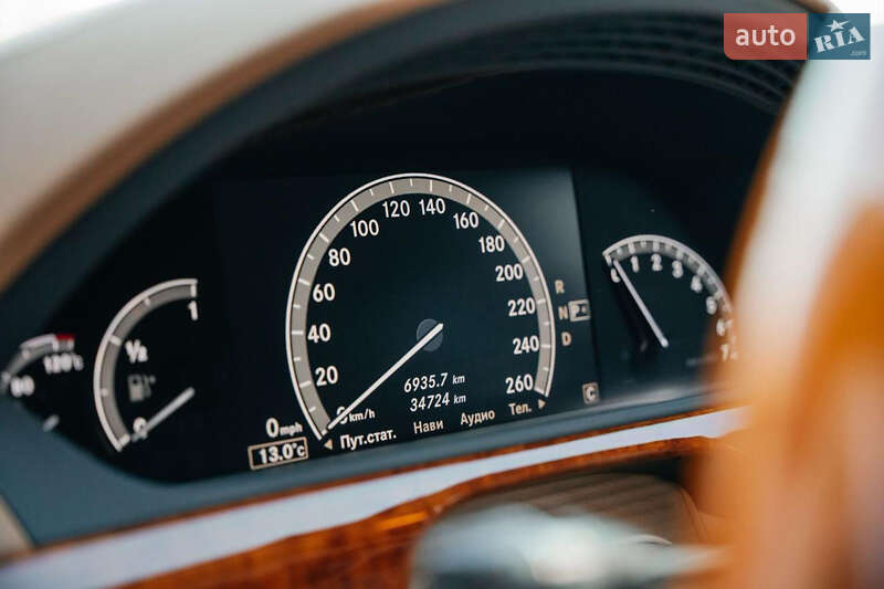 Седан Mercedes-Benz S-Class 2010 в Киеве