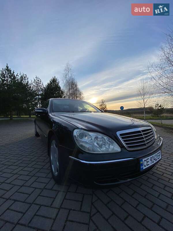Седан Mercedes-Benz S-Class 2003 в Дрогобыче фото 2 Седан Mercedes-Benz S-Class 2003 в Дрогобыче