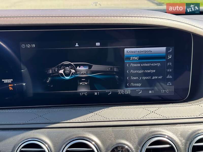 Седан Mercedes-Benz S-Class 2018 в Києві