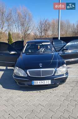 Седан Mercedes-Benz S-Class 2001 в Хмельницком