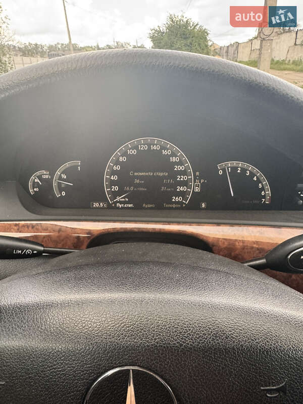 Седан Mercedes-Benz S-Class 2006 в Днепре