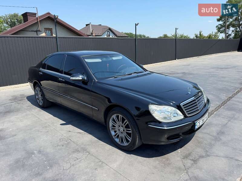 Седан Mercedes-Benz S-Class 2001 в Чернівцях