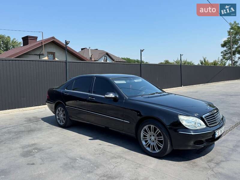 Седан Mercedes-Benz S-Class 2001 в Чернівцях
