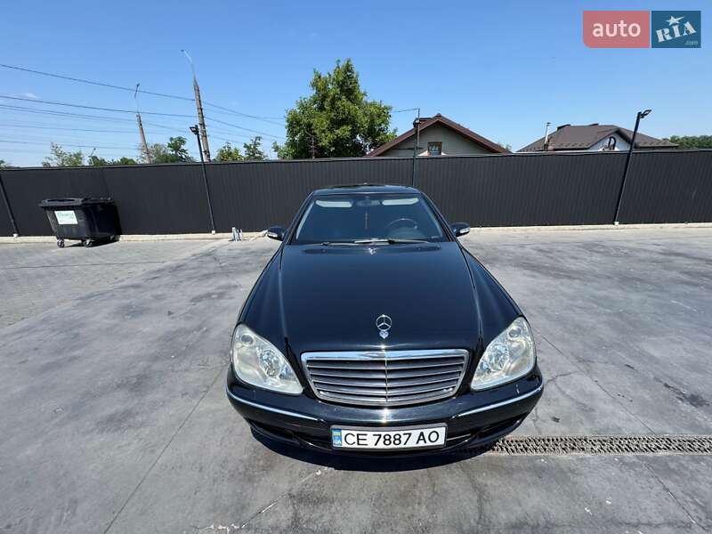 Седан Mercedes-Benz S-Class 2001 в Чернівцях