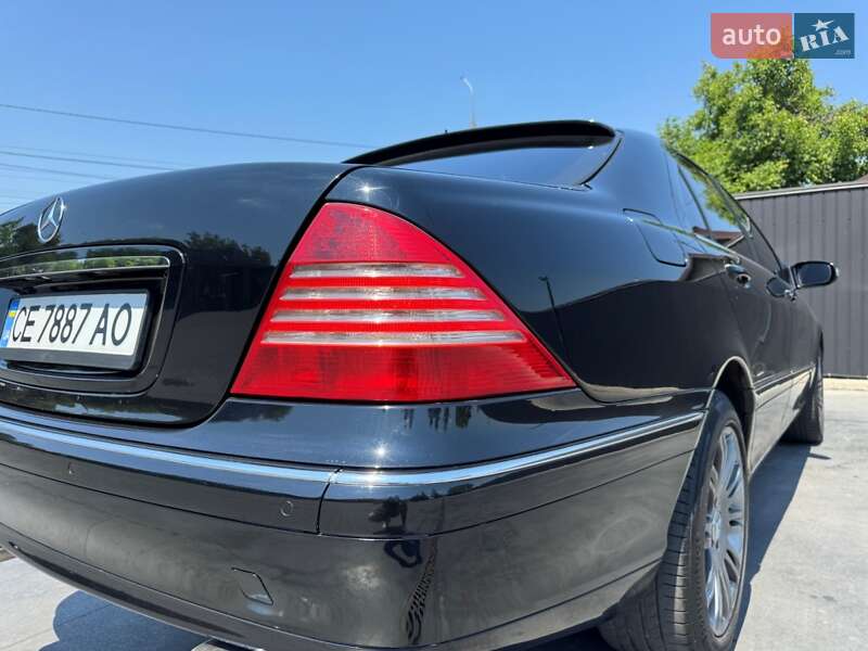 Седан Mercedes-Benz S-Class 2001 в Чернівцях