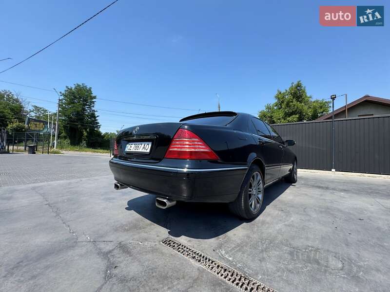Седан Mercedes-Benz S-Class 2001 в Чернівцях