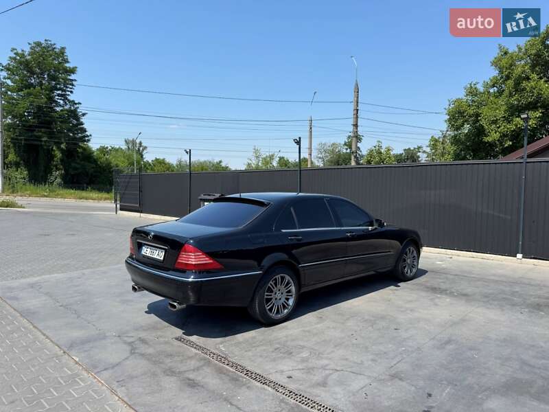 Седан Mercedes-Benz S-Class 2001 в Чернівцях