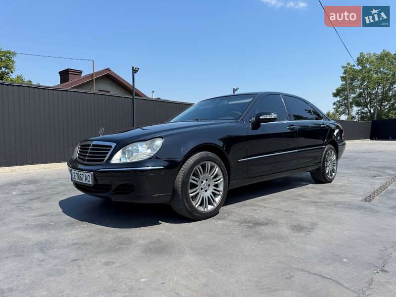 Седан Mercedes-Benz S-Class 2001 в Чернівцях