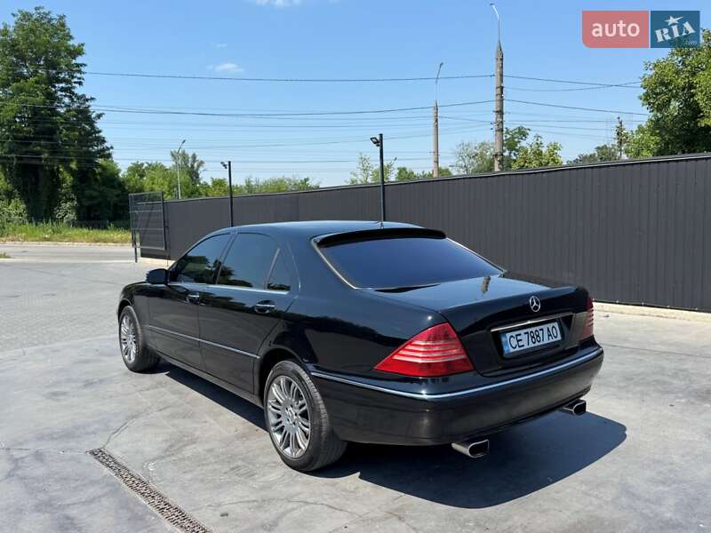 Седан Mercedes-Benz S-Class 2001 в Чернівцях