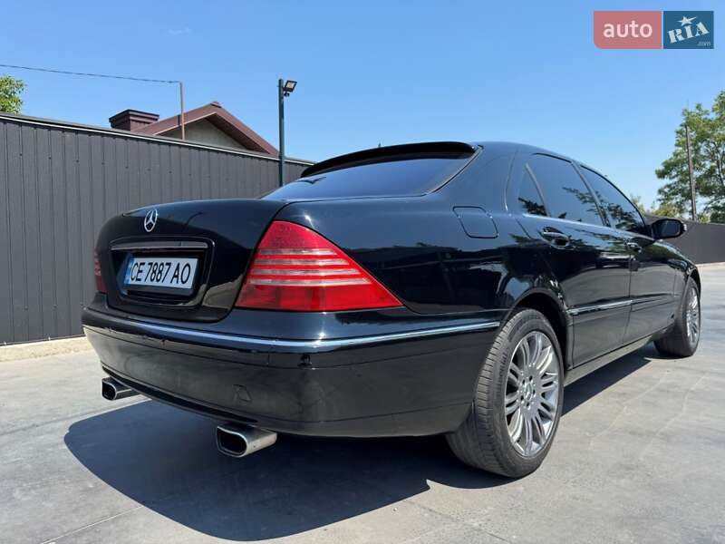 Седан Mercedes-Benz S-Class 2001 в Чернівцях