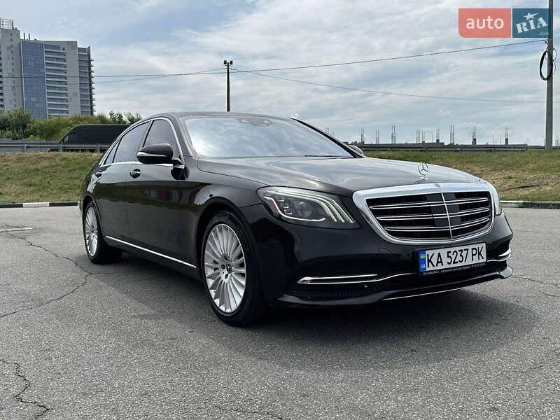 Седан Mercedes-Benz S-Class 2018 в Києві