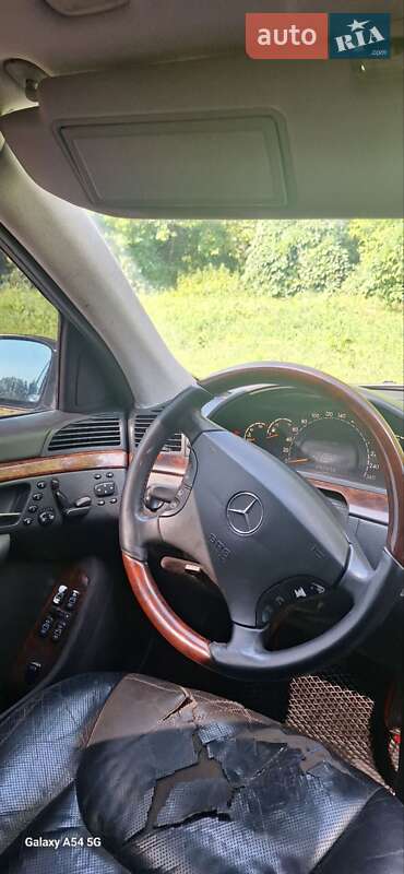 Седан Mercedes-Benz S-Class 2001 в Деражне фото 13 Седан Mercedes-Benz S-Class 2001 в Деражне
