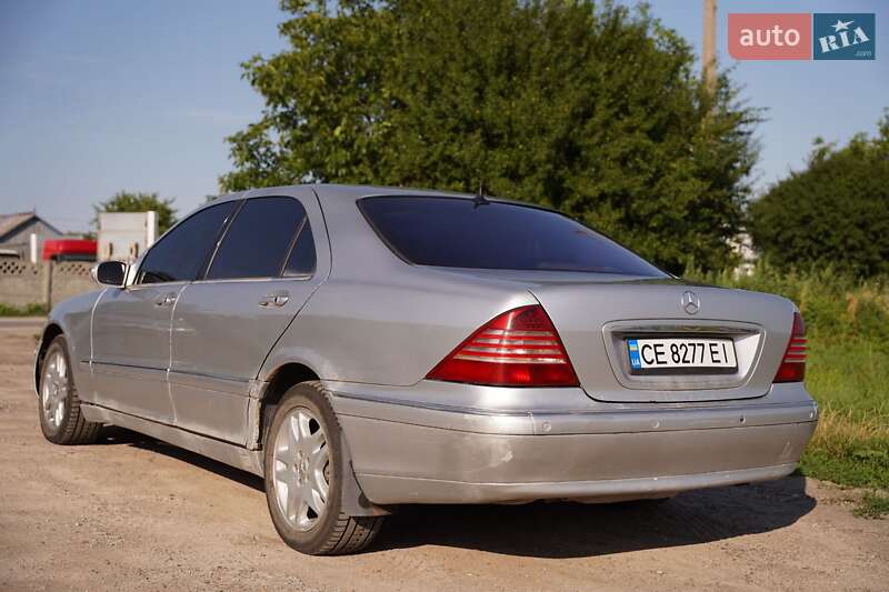 Седан Mercedes-Benz S-Class 2001 в Сокирянах