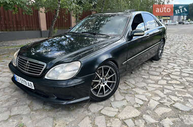 Седан Mercedes-Benz S-Class 2002 в Мукачевому