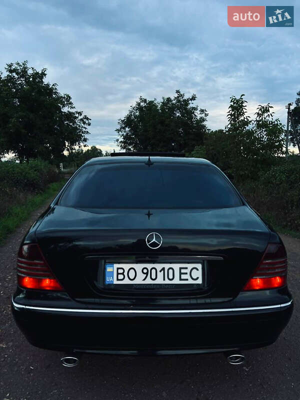 Седан Mercedes-Benz S-Class 2002 в Тернополі