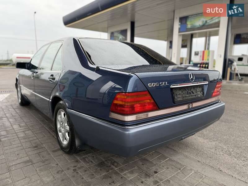 Седан Mercedes-Benz S-Class 1992 в Днепре