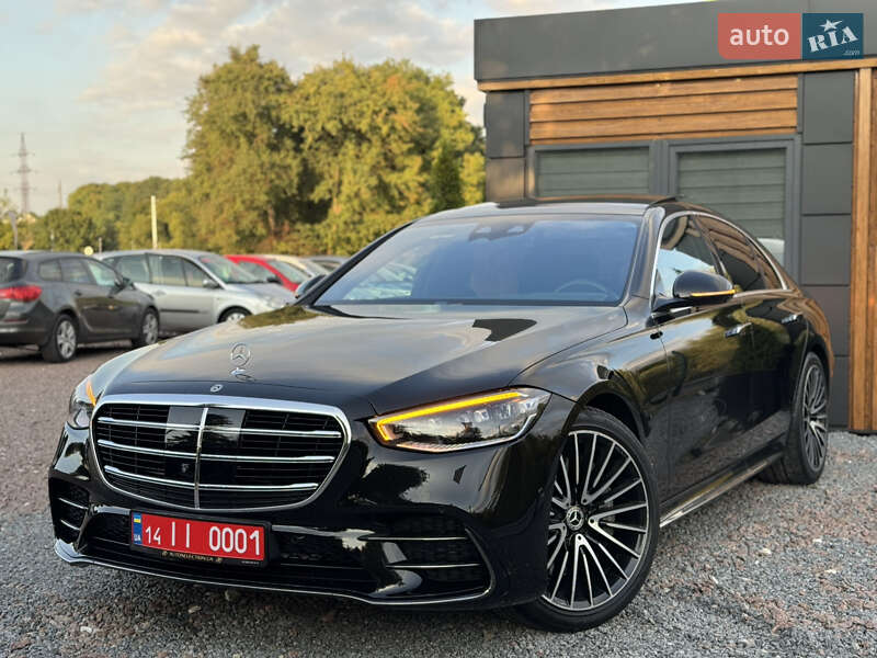 Седан Mercedes-Benz S-Class 2022 в Львове