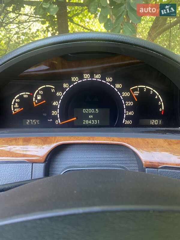 Седан Mercedes-Benz S-Class 2003 в Одессе