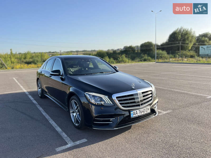 Седан Mercedes-Benz S-Class 2019 в Ровно
