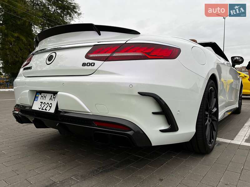 Кабриолет Mercedes-Benz S-Class 2018 в Одессе фото 4 Кабриолет Mercedes-Benz S-Class 2018 в Одессе