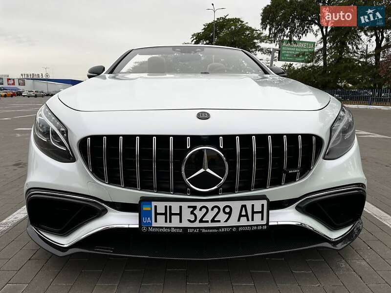 Кабриолет Mercedes-Benz S-Class 2018 в Одессе фото 13 Кабриолет Mercedes-Benz S-Class 2018 в Одессе