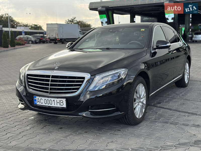 Седан Mercedes-Benz S-Class 2014 в Луцке
