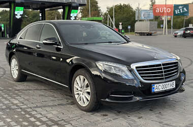 Седан Mercedes-Benz S-Class 2014 в Луцке