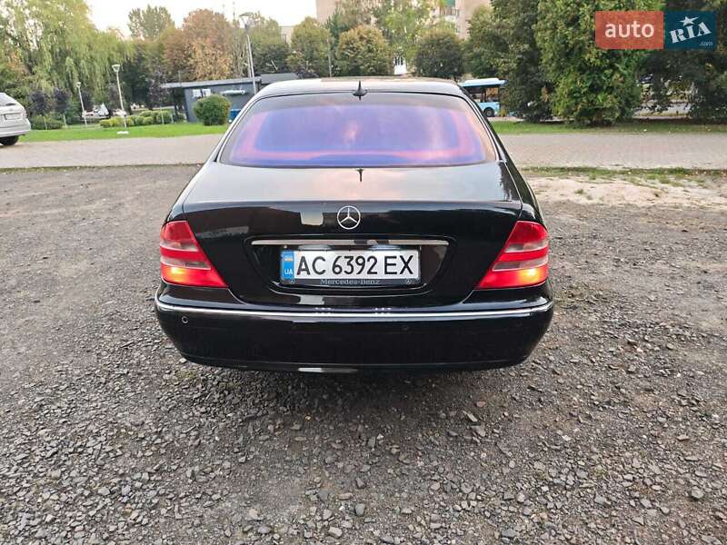 Седан Mercedes-Benz S-Class 1998 в Луцке
