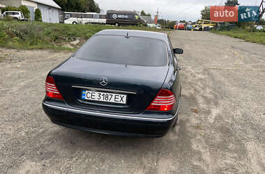 Седан Mercedes-Benz S-Class 2001 в 