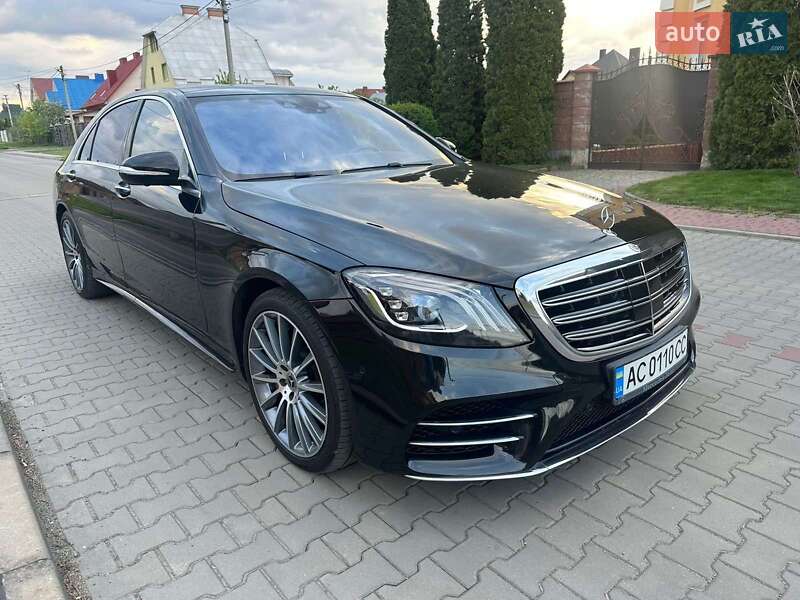 Седан Mercedes-Benz S-Class 2017 в Луцьку