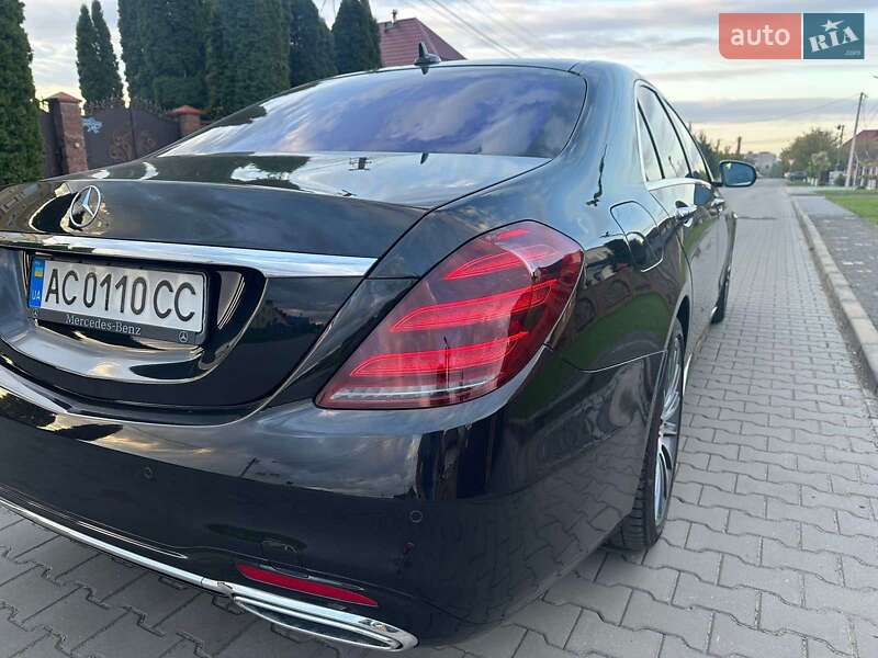 Седан Mercedes-Benz S-Class 2017 в Луцьку