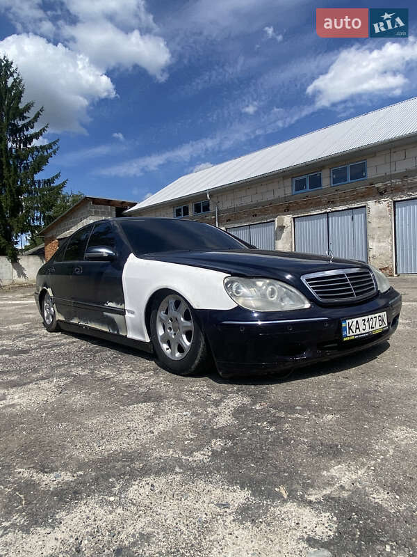Седан Mercedes-Benz S-Class 2002 в Тернополе