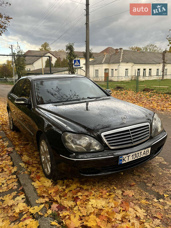 Седан Mercedes-Benz S-Class 2002 в Брошневі-Облозі фото 3 Седан Mercedes-Benz S-Class 2002 в Брошневі-Облозі