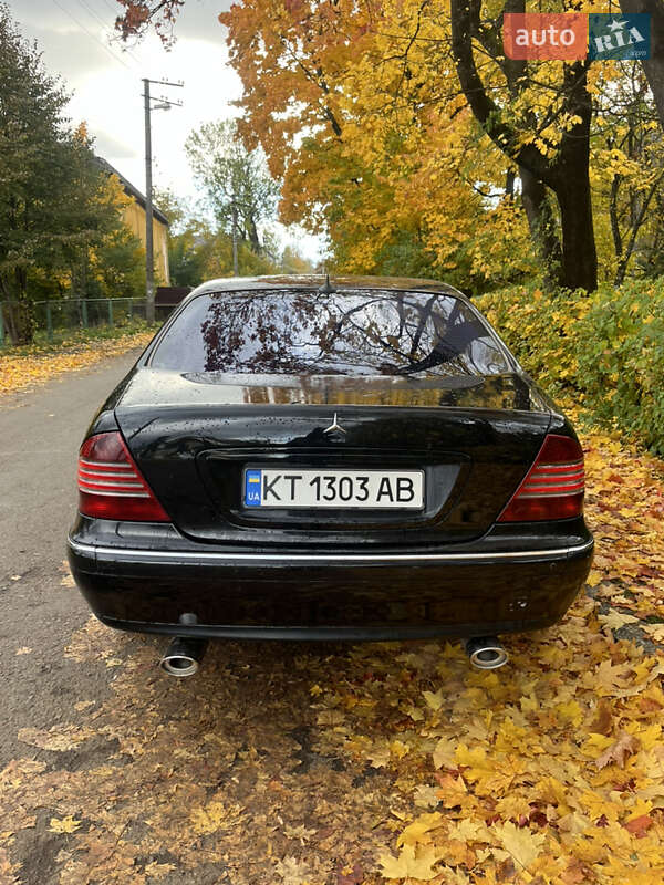 Седан Mercedes-Benz S-Class 2002 в Брошневі-Облозі фото 5 Седан Mercedes-Benz S-Class 2002 в Брошневі-Облозі